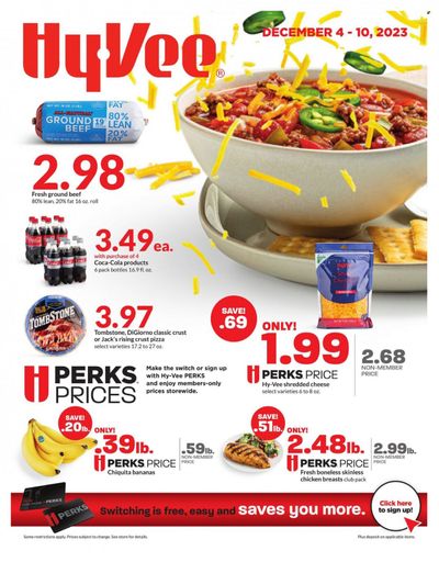Hy-Vee (IA, IL, KS, MO) Weekly Ad Flyer Specials December 4 to December 10, 2023