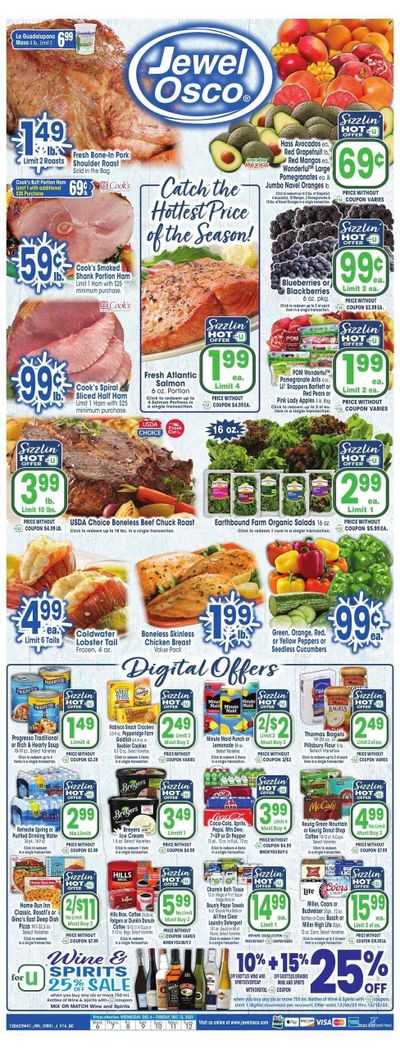 Jewel Osco (IL) Weekly Ad Flyer Specials December 6 to December 12, 2023