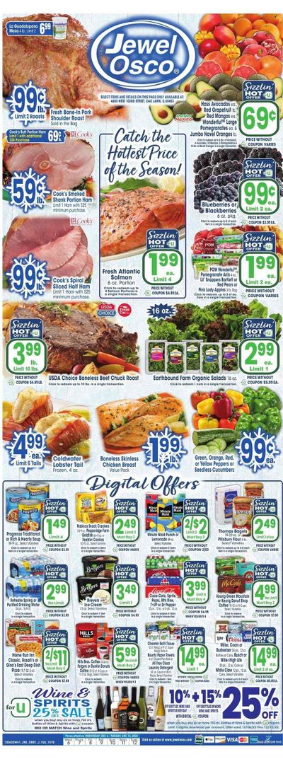 Jewel Osco (IL) Weekly Ad Flyer Specials December 6 to December 12, 2023