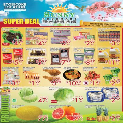 Sunny Foodmart (Etobicoke) Flyer December 8 to 14