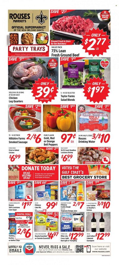 Rouses Markets (AL) Weekly Ad Flyer Specials December 6 to December 13, 2023