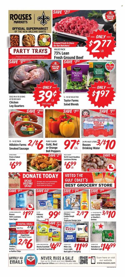 Rouses Markets (MS) Weekly Ad Flyer Specials December 6 to December 13, 2023