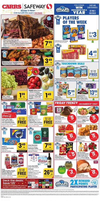 Safeway (AK) Weekly Ad Flyer Specials December 6 to December 12, 2023