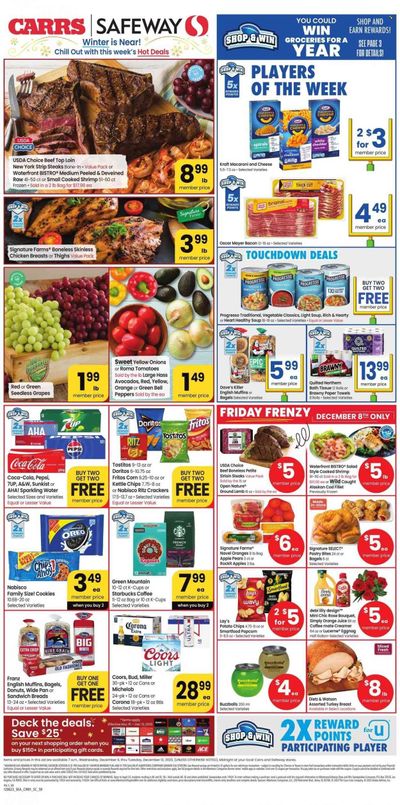 Safeway (AK) Weekly Ad Flyer Specials December 6 to December 12, 2023