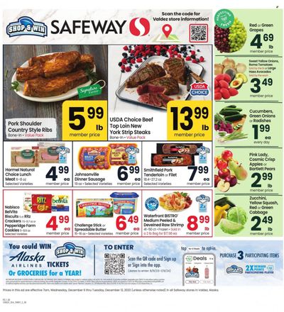 Safeway (AK) Weekly Ad Flyer Specials December 6 to December 12, 2023