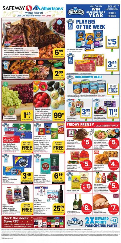 Safeway (ID) Weekly Ad Flyer Specials December 6 to December 12, 2023