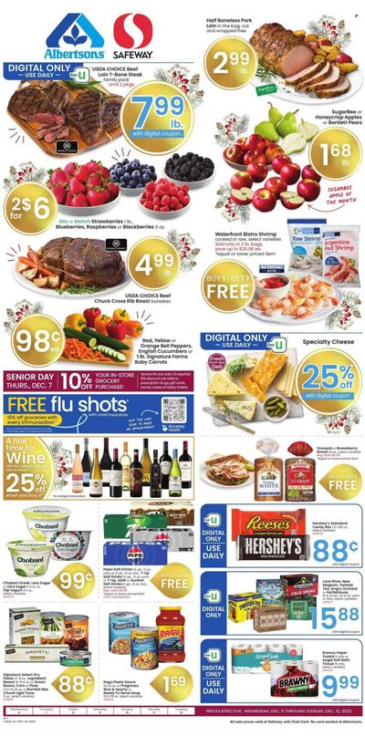 Safeway (MT) Weekly Ad Flyer Specials December 6 to December 12, 2023