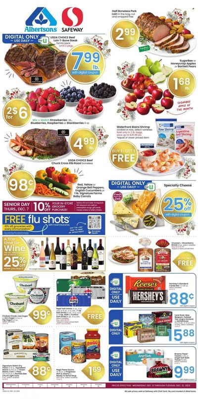 Safeway (MT) Weekly Ad Flyer Specials December 6 to December 12, 2023