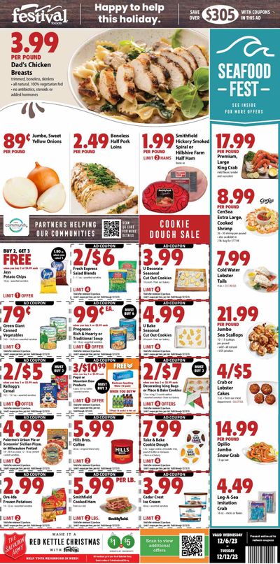 Festival Foods (WI) Weekly Ad Flyer Specials December 6 to December 12, 2023