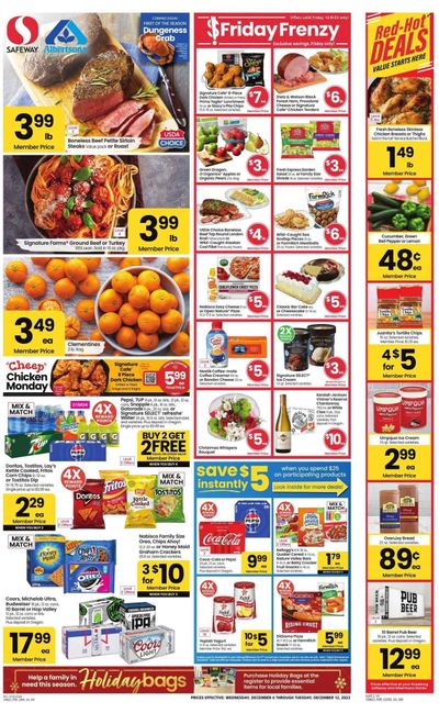 Safeway (OR) Weekly Ad Flyer Specials December 6 to December 12, 2023