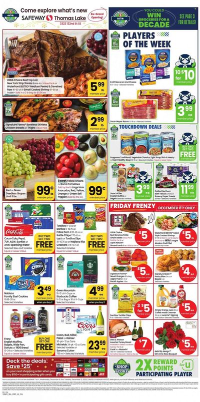 Safeway (WA) Weekly Ad Flyer Specials December 6 to December 12, 2023