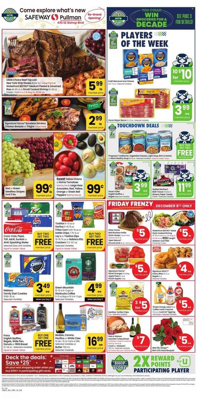 Safeway (WA) Weekly Ad Flyer Specials December 6 to December 12, 2023