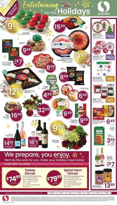 Safeway (WY) Weekly Ad Flyer Specials December 6 to December 12, 2023