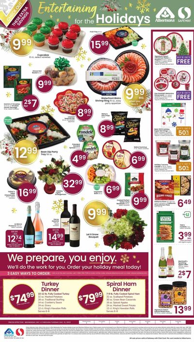 Safeway (MT) Weekly Ad Flyer Specials December 6 to December 12, 2023