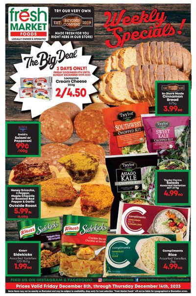 Fresh Market Foods Flyer December 8 to 14