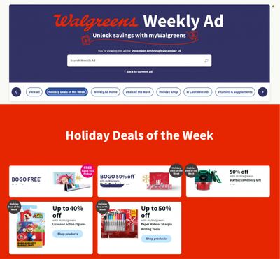 Walgreens Weekly Ad Flyer Specials December 10 to December 16, 2023