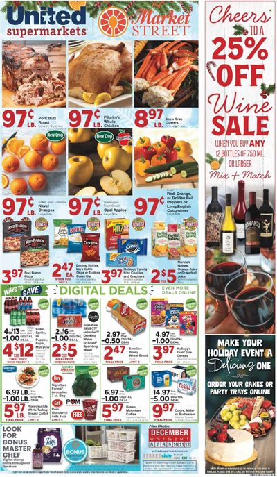 United Supermarkets (TX) Weekly Ad Flyer Specials December 6 to December 12, 2023