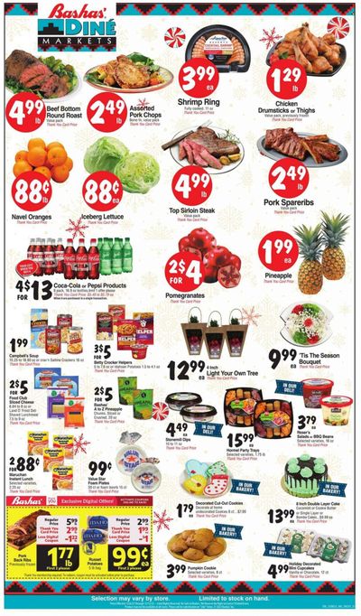 Bashas' Diné Markets (AZ, NM) Weekly Ad Flyer Specials December 6 to December 12, 2023