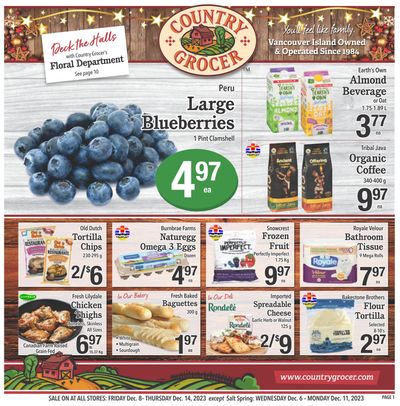 Country Grocer Flyer December 8 to 14
