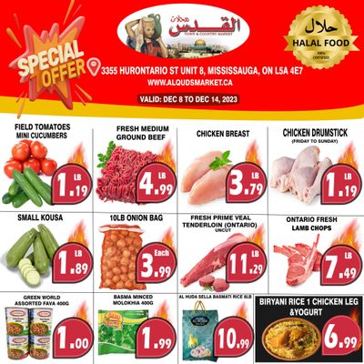 Al-Quds Supermarket Flyer December 8 to 14