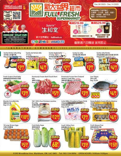 Full Fresh Supermarket Flyer December 8 to 14