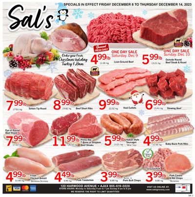 Sal's Grocery Flyer December 8 to 14