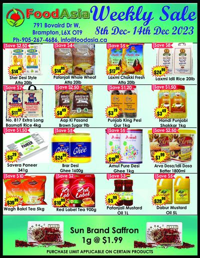 FoodAsia Flyer December 8 to 14