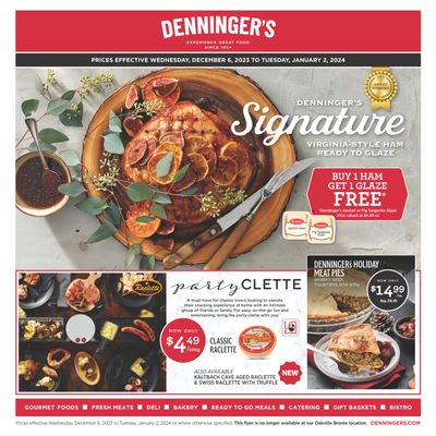 Denninger's Monthly Flyer December 6 to January 2
