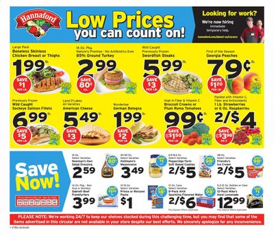 Hannaford Weekly Ad & Flyer May 24 to 30