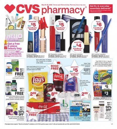 CVS Pharmacy Weekly Ad & Flyer May 24 to 30