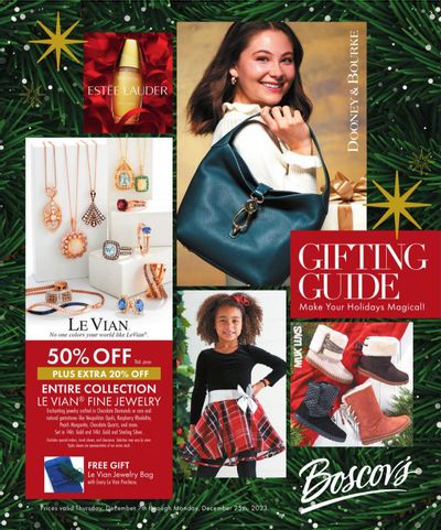Boscov's (CT, DE, MD, NJ, NY, PA) Weekly Ad Flyer Specials December 7 to December 25, 2023