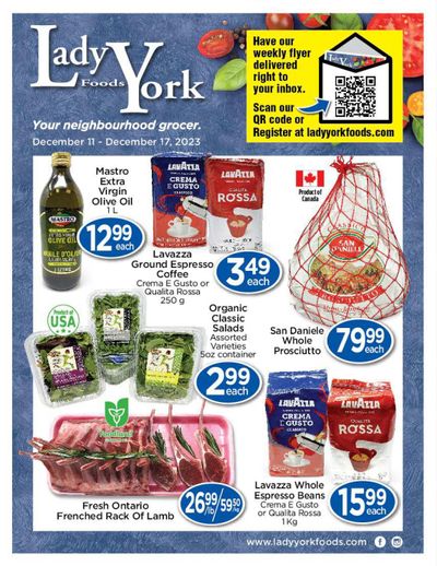 Lady York Foods Flyer December 11 to 17