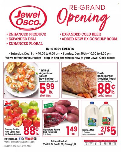 Jewel Osco (IL) Weekly Ad Flyer Specials December 6 to December 12, 2023