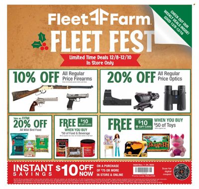Fleet Farm (IA, MN, ND, WI) Weekly Ad Flyer Specials December 8 to December 16, 2023