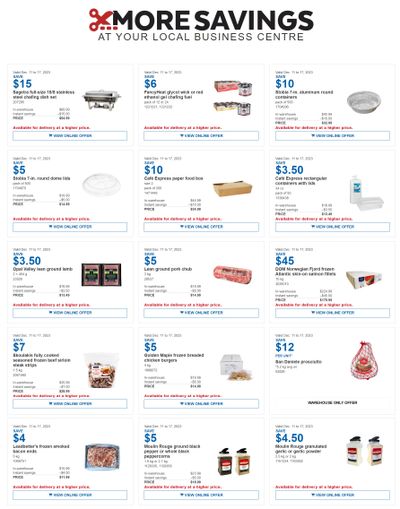 Costco Business Centre Instant Savings Flyer December 11 to 17