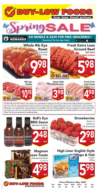 Buy-Low Foods (BC) Flyer May 24 to 30