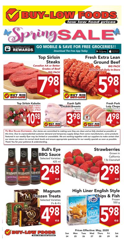 Buy-Low Foods (AB) Flyer May 24 to 30