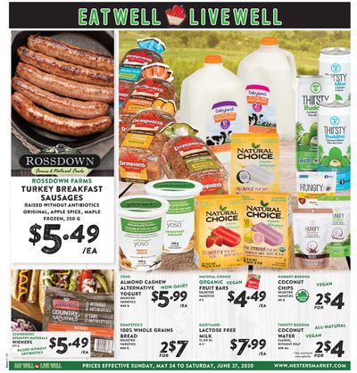 Nesters Market Eat Well Live Well Flyer May 24 to June 27