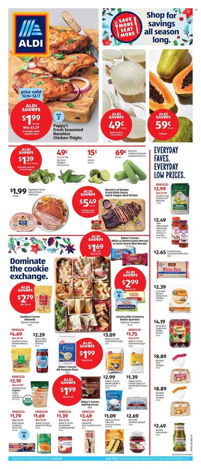 ALDI (CA) Weekly Ad Flyer Specials December 6 to December 12, 2023