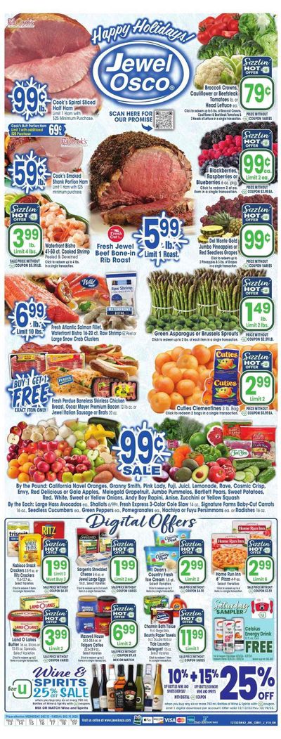 Jewel Osco (IL) Weekly Ad Flyer Specials December 13 to December 19, 2023