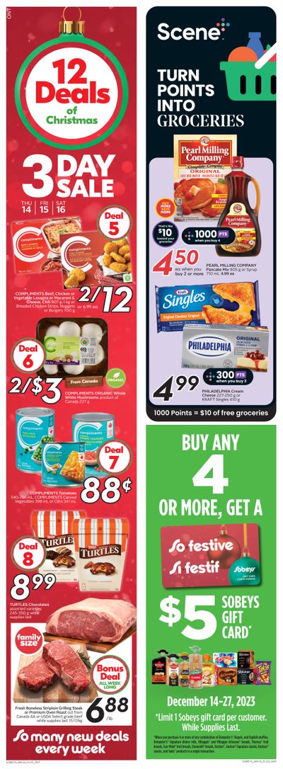 Sobeys Urban Fresh Flyer December 14 to 20