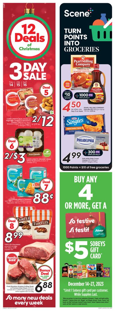 Sobeys (ON) Flyer December 14 to 20