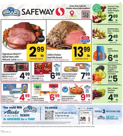 Safeway (AK) Weekly Ad Flyer Specials December 13 to December 19, 2023