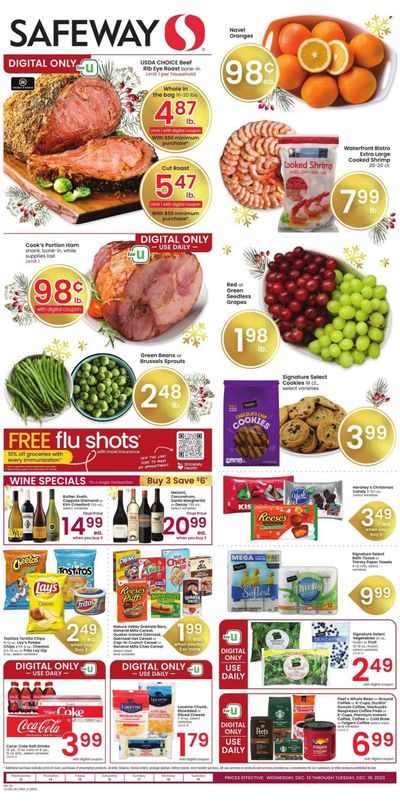 Safeway (CO) Weekly Ad Flyer Specials December 13 to December 19, 2023