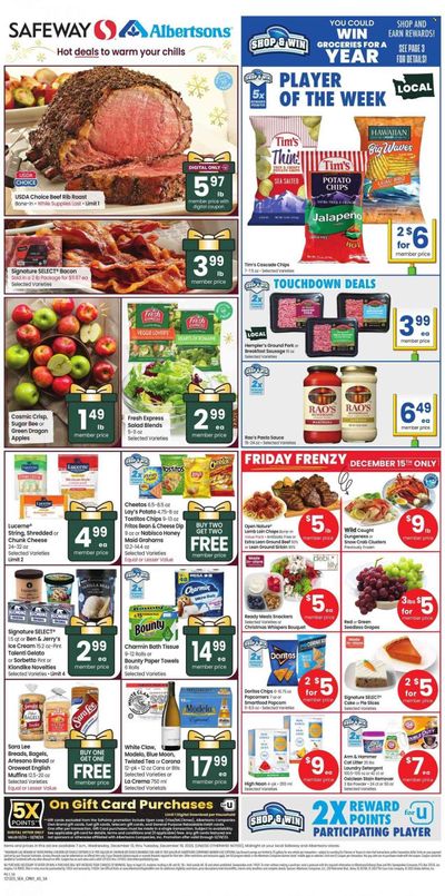 Safeway (ID) Weekly Ad Flyer Specials December 13 to December 19, 2023
