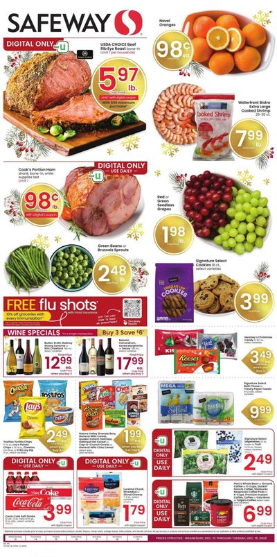 Safeway (MT) Weekly Ad Flyer Specials December 13 to December 19, 2023