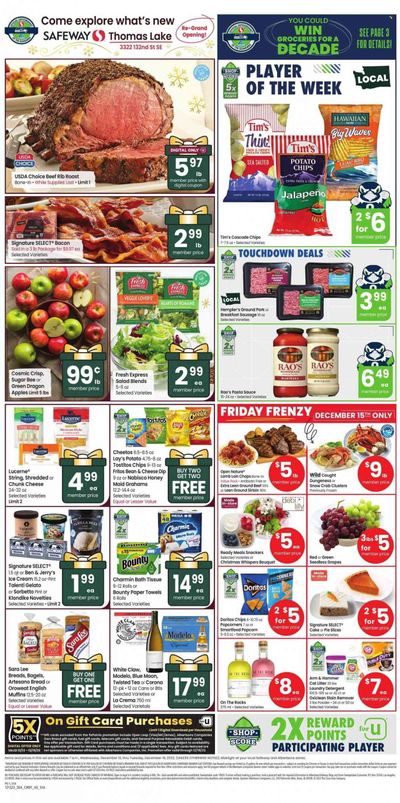 Safeway (WA) Weekly Ad Flyer Specials December 13 to December 19, 2023