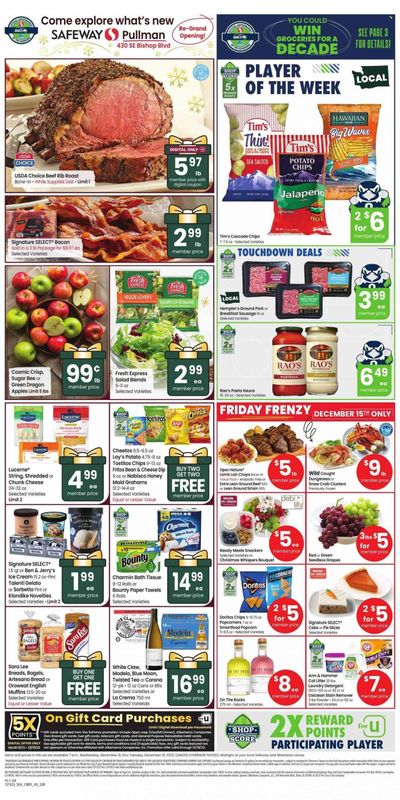 Safeway (WA) Weekly Ad Flyer Specials December 13 to December 19, 2023