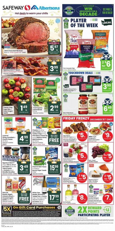 Safeway (WA) Weekly Ad Flyer Specials December 13 to December 19, 2023