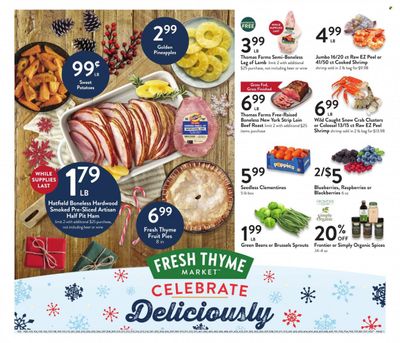 Fresh Thyme Weekly Ad Flyer Specials December 13 to December 19, 2023